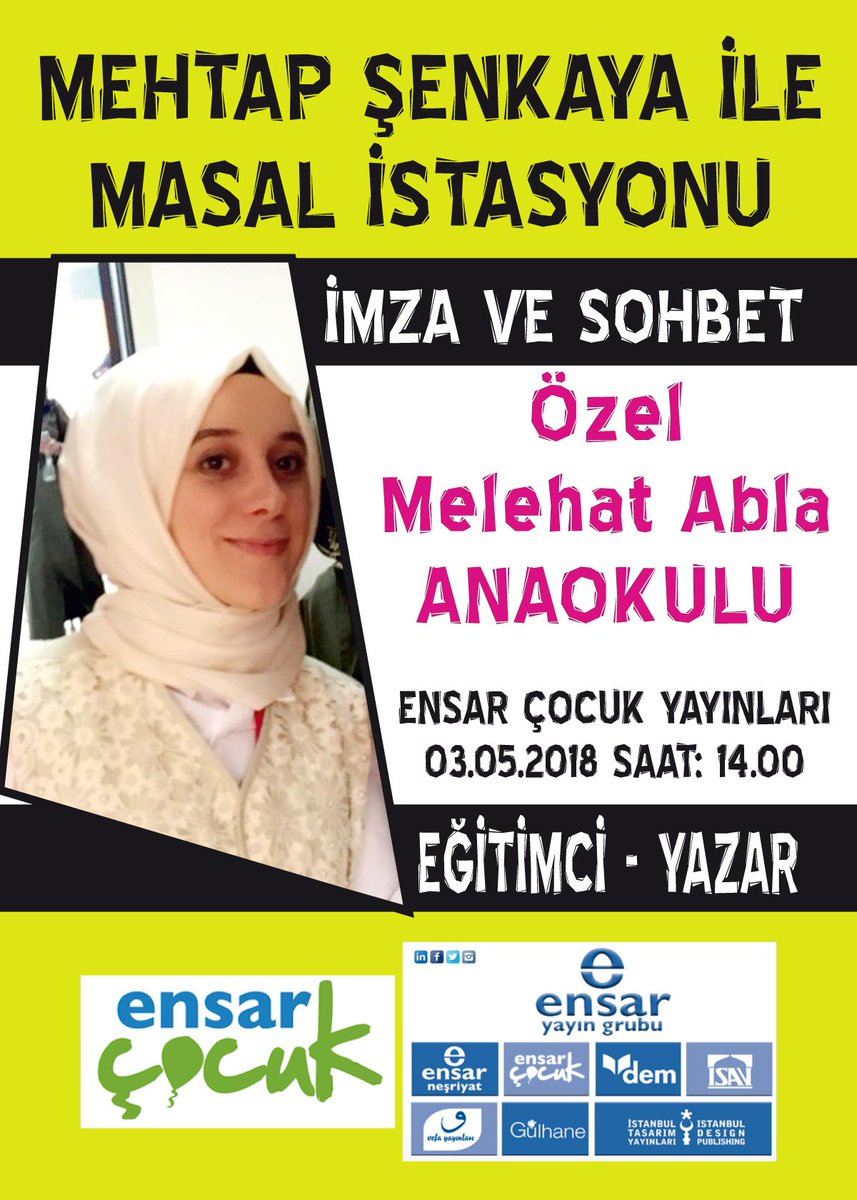 Eğitimci - Yazar Mehtap Şenkaya İle Masal İstasyonu <a href="/ErkenCocuklukk/">Mehtap ŞENKAYA</a>