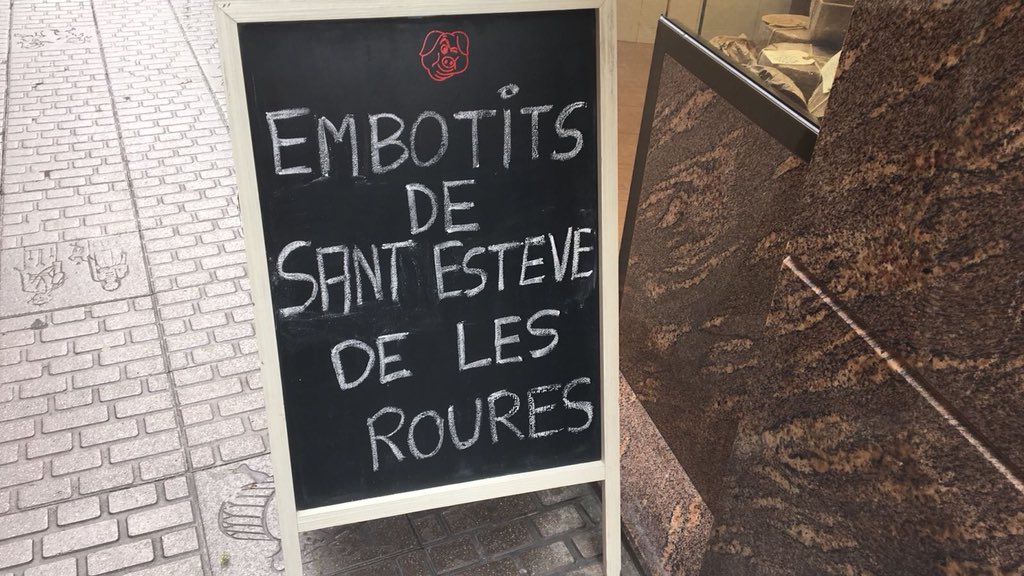 Exportant productes, vist avuí a Berga