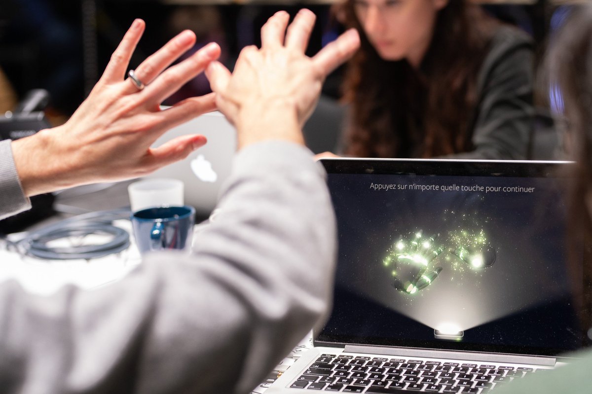 Une ébullition de talents à l'Imago avec @LE_DAMIER63 pour le week-end créatif Culture Experience Days / Visual Music. A retrouver sur l'album de la Clermont Innovation Week families.fr/event/9667/Cle… et surtout demain soir au Tremplin Beaumont <a href="/tweet_tremplin/">Le Tremplin Beaumont</a>