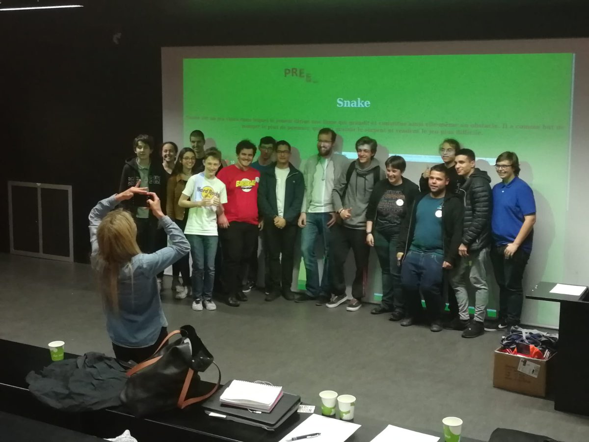 TheWebConf's tweet image. Teenagers are also part of #TheWebConf  in today&apos;s Hackateen @UniversiteLyon with @amcordier