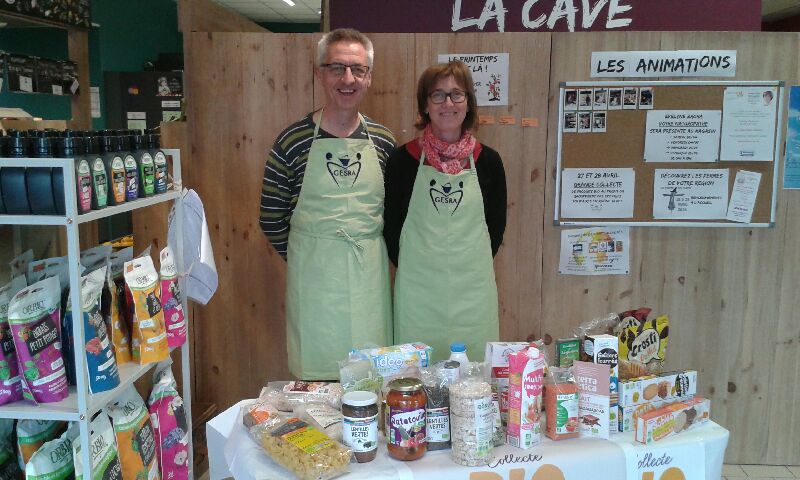 Et oui la collecte Bio Solidaire est aussi au magasin Biocoop de Civrieux d Azergues!