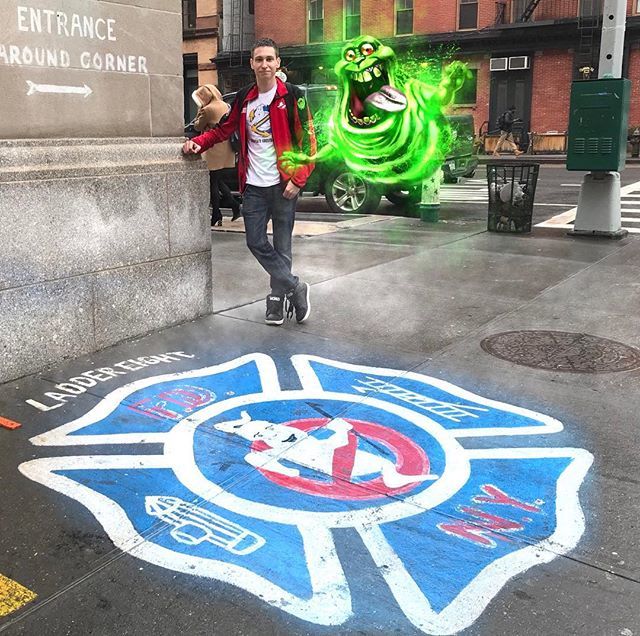 OceanStateGB's tweet photo. Little slime bomber is always ready to steal the show. @ecto16 #ghostbuster #ghostbusters #slimer #oceanstateghostbusters #rhodeisland #rhodeislandghostbusters #ecto1ri #roadtrip #ghost https://t.co/tmMSUMMKUa https://t.co/gfI6LApRWt