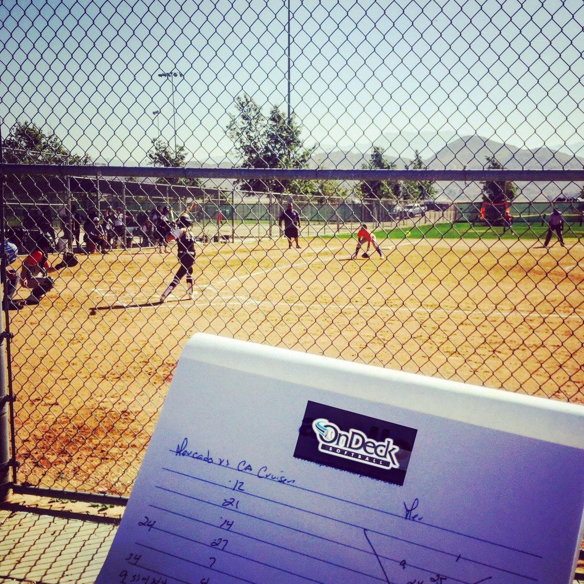 ondecksoftball's tweet photo. Scouting games at @tcsports April’s Finest 👀⭐️⭐️⭐️⭐️

#OnDeckSoftball #GetRecruited #softball #fastpitchsoftball #field3 https://t.co/BiuuK8l7eZ