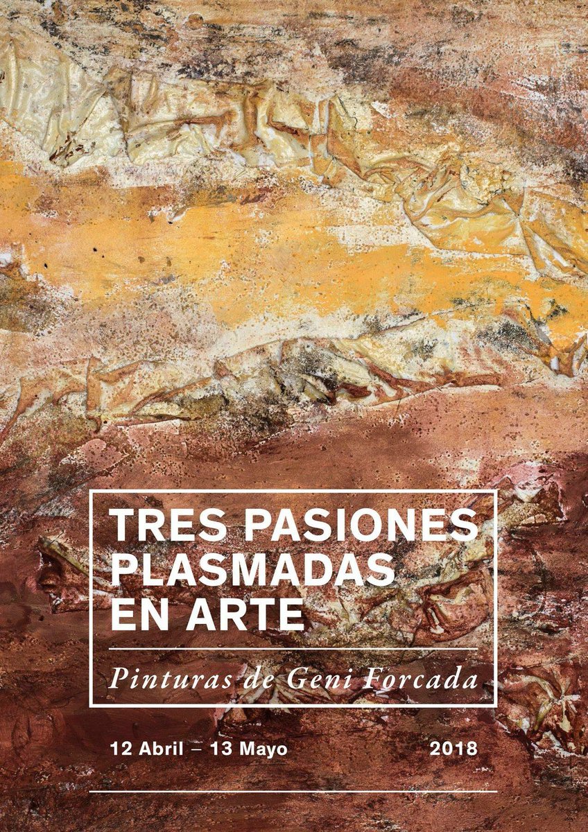 MRComunicacionZ's tweet photo. Emociones y sentimientos, #GeniForcada, #Sala4ºespacio,  Coso 50. Hoy sábado de 11 a 14 h y de 18 a 21 h. https://t.co/auvQPSyJQm