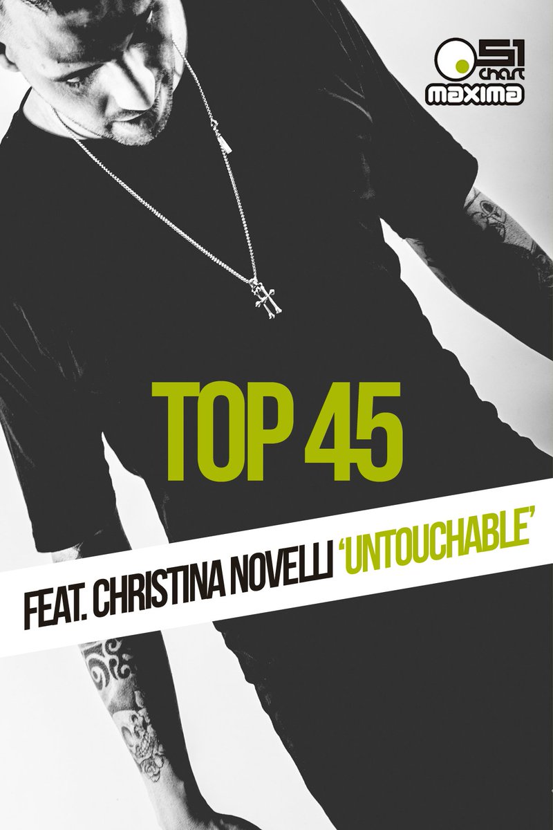TAAO_oficial's tweet photo. GRACIAS a TOD@S! Una semana + seguimos en el TOP de la lista dance Nº1 del país @Maxima51Chart by @Arturograo1 en @maximafm_radio ... súper felíz de estar en el #TOP45 con #Untouchable feat. @MissCNovelli | @discowax https://t.co/g1UzUrC576