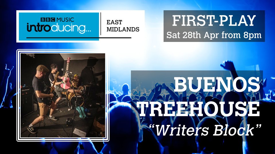 willfullofchips's tweet photo. Thanks to @deanjacksondj @beatonthebeeb @BBCintroEMids for playing the #beunostreehouse track Writers Block tonight on #bbcintroducing this evening from 8pm! We really should get a Twitter account sorted! Listen to the rest of the record here! https://t.co/S1iMzRYCj8 https://t.co/cBS3CobuKD