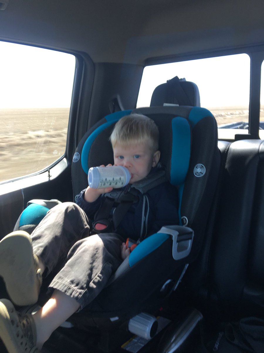 GPFriesen's tweet photo. Got the boss with me doing a parts run. Timed perfectly for a #RoadNap (I hope). Either going to be a #ParentingWin or #ParentingFail https://t.co/HHnAjrSU3E