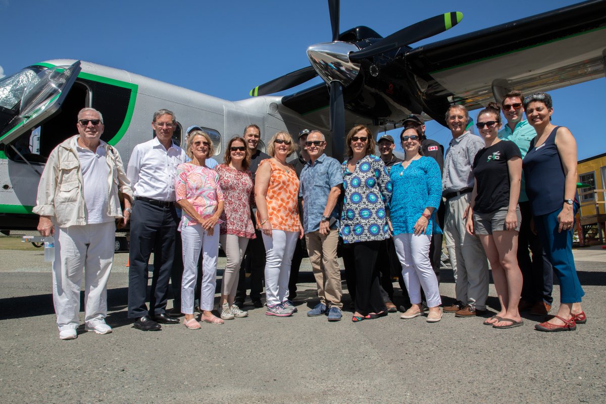 @CaribbeanTNC Board of Trustees visits the CAO! Photo credit: Marjo Aho