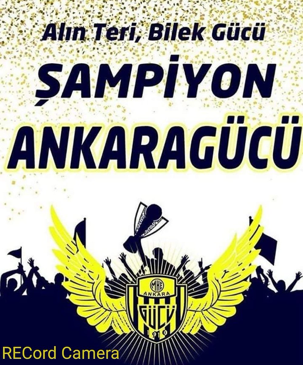 RecordCamera's tweet photo. #Ankaraguecue #sampiyonankaragucu 
Evine hoşgeldin bu ligin gerçek takımı https://t.co/vMxqlqxLne