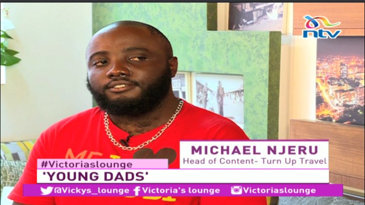 Vicky_Lounge's tweet photo. Micheal Njeru: I was 19 when I found out she was pregnant, we had dated for about 6 months  #VictoriasLounge https://t.co/cQfQ783H4M