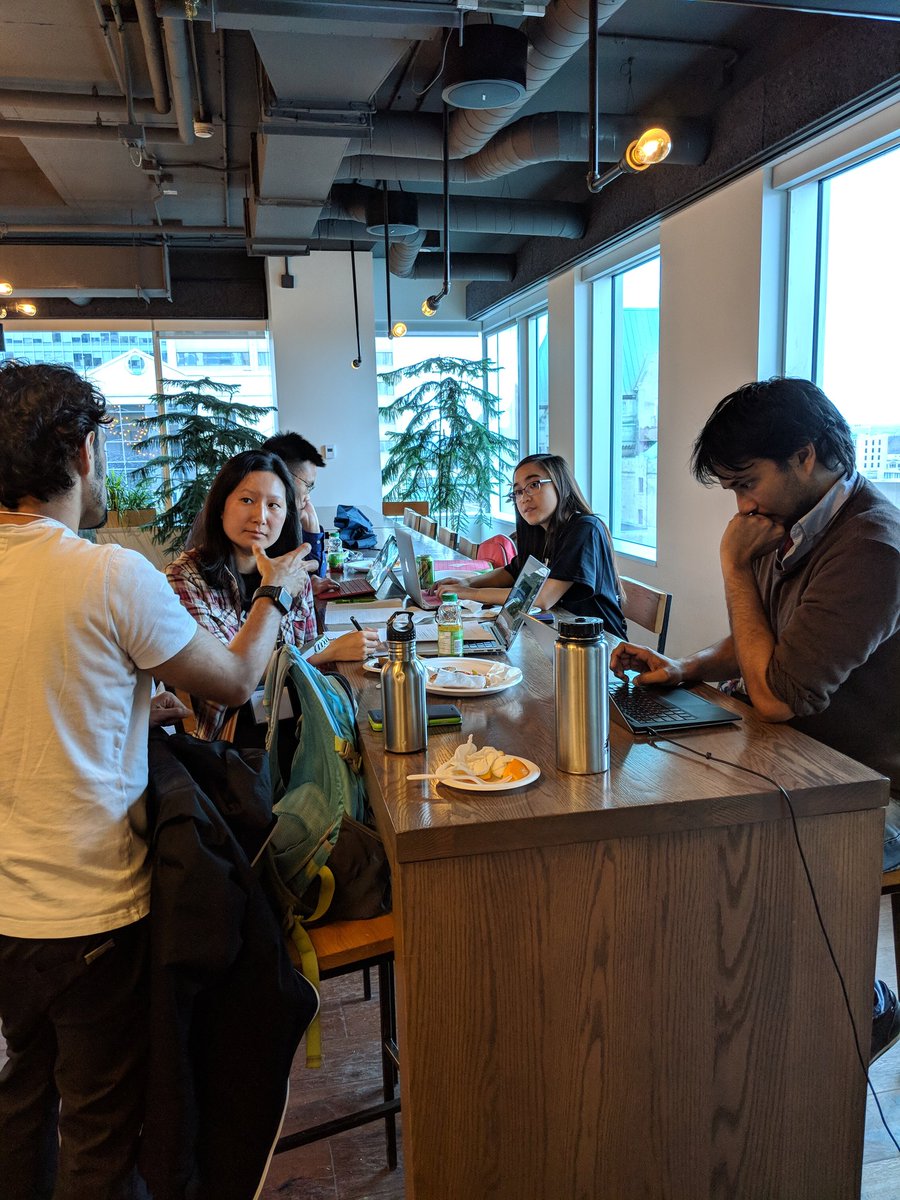 HHOttawa's tweet photo. #HIP613 Massive hack session. Teams are hard at work! https://t.co/8Ctt48T99R