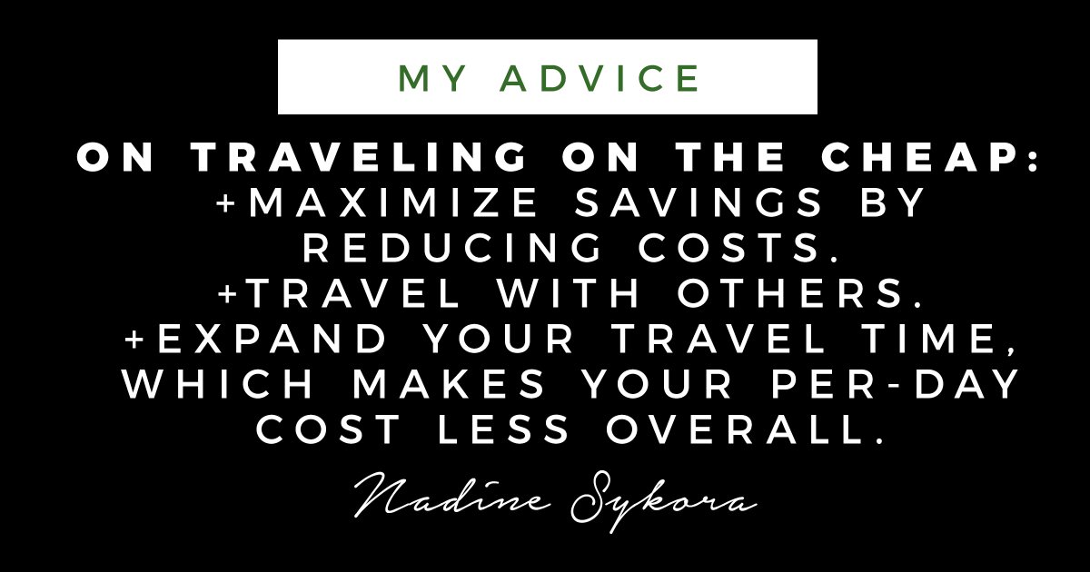 iwantherjob's tweet photo. How can you #travel on the cheap (so you have shopping money, of course)? Check out these tips from @heynadine founder and @bestwestern influencer Nadine Sykora. →https://t.co/LAwVS8RAZ2 #GoGetRewarded #Sponsored https://t.co/xObcMCT8xt