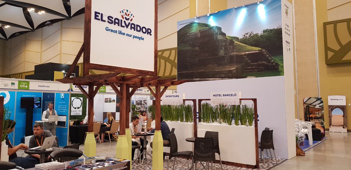 MITURElSalvador's tweet photo. Nuestro stand en #CostaRica en #Exposurf feria especializada en destinos de playa. #Turismo #ElSalvador Seguimos Promoviendo nuestro país. https://t.co/mpHn3Z9Q2C