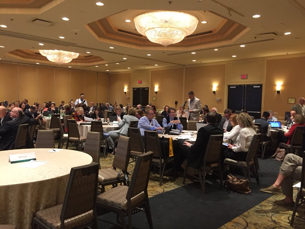 <a href="/benjaminVANVEEN/">Ben vanVeen - C21</a> presenting the “Heads &amp; Beds Levy” for our Chamber &amp; <a href="/kingstonchamber/">Tyrone GAA Official</a> <a href="/OntarioCofC/">Ontario Chamber</a> #OCCAGM #StrengtheningBusiness #itpassed #thankyoudelegates