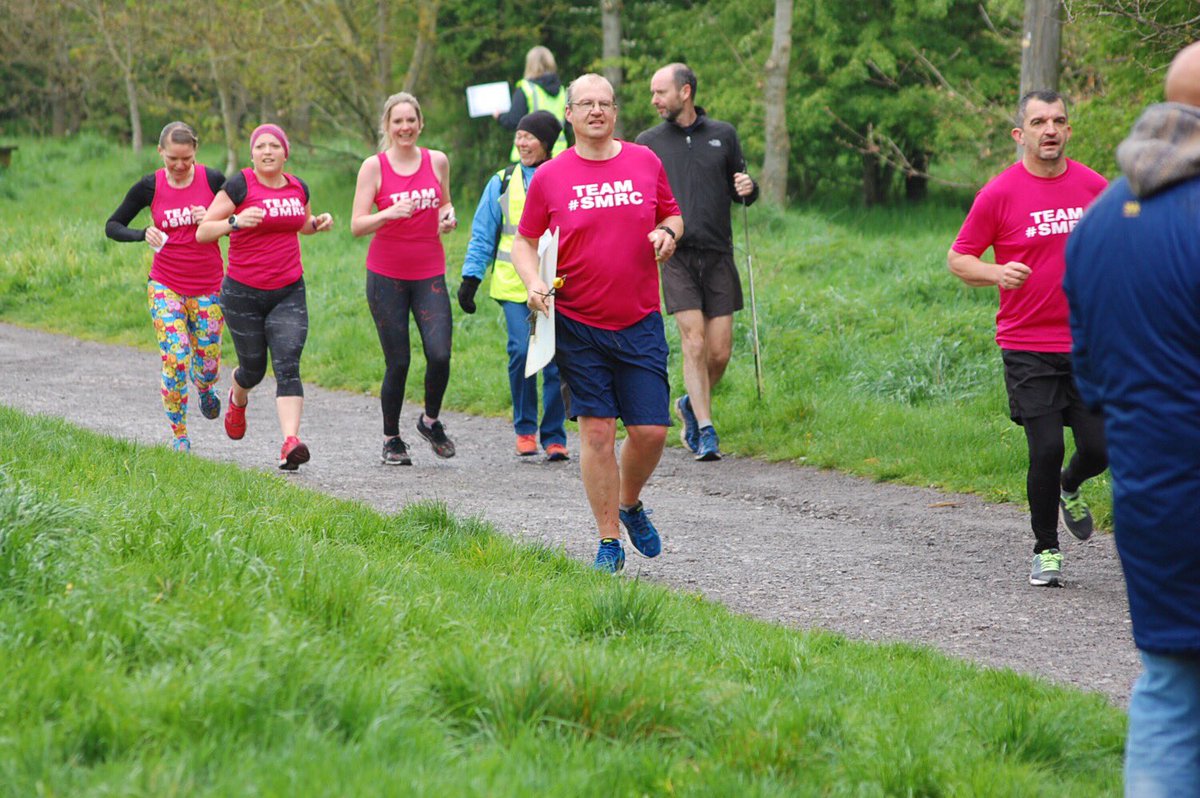 BlondeLilmo's tweet photo. Some of #TeamSMRC running to the finish at @Swickparkrun today after running an extra lap for #MilesForMatt #FinishForMatt 🏃♀️ https://t.co/NrmjgAdonc