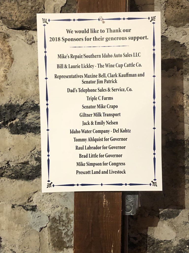 MikeSimpson4ID's tweet photo. The last Lincoln Day of the election cycle belongs to Jerome County! Thank you for the amazing breakfast, and to all of our fantastic supporters in Jerome! #SimpsonForCongress #idpol https://t.co/O925TMDkKl