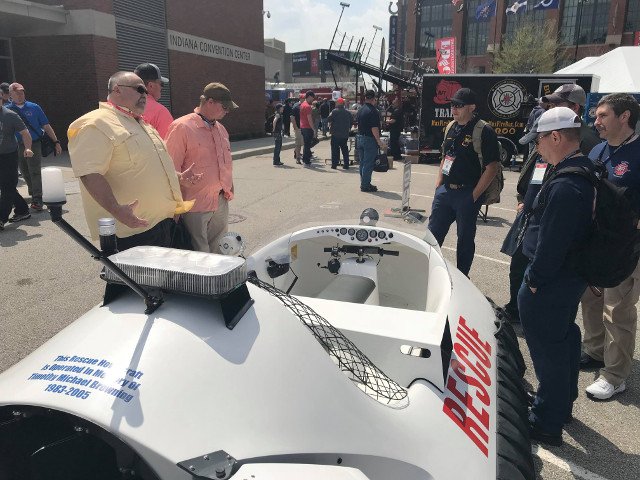Hovercraft_HTC's tweet photo. @FDIC LAST CHANCE! The perfect way to end your week at the FDIC is to come to booth 19203 right now and see the last Neoteric rescue hovercraft flight of #FDIC2018. Don’t miss it!
@FDICevent #FDIC #firefighters https://t.co/bzZX21v4xP