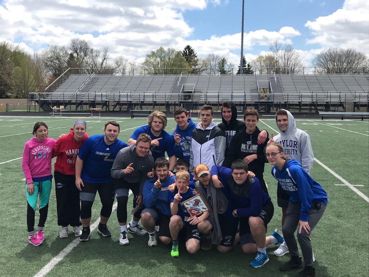 The Bull Dogs are the 2018 Unified Track Conference Indiana champions! <a href="/therepublicnews/">The Republic</a> <a href="/CNunifiedtrack/">Columbus North Unified Track and Field</a>