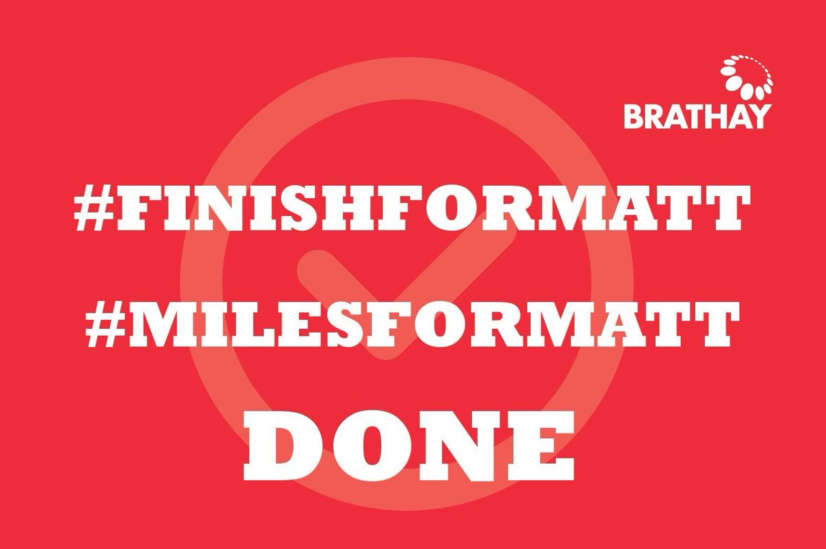 If you are planning to do #MilesForMatt / #FinishForMatt in memory of #MattCampbell tomorrow we've put together some social images you can use to tell your friends you're going to/have done it! Download here - brathay.org.uk/matt-resources