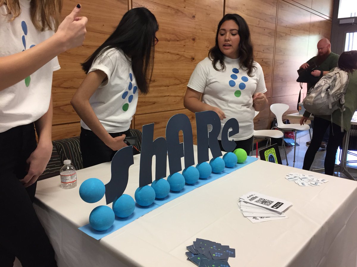 DickensGrace's tweet photo. Adventure awaits with Share, an augmented reality path-sharing app that allows you to create custom paths around town! #UTDemoDay https://t.co/ltF3N6jmgu