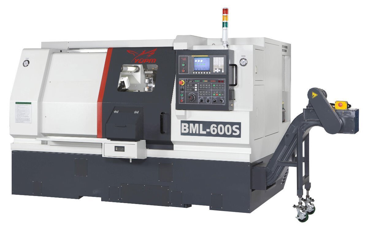 YDPM BML-600S turning centre manufactured with box guideway max machining diameter 420mm, length 560mm - £61,450. Fanuc 0i-TF control, 10 tool turret, automatic programmable tailstock.
For more information, please contact 0800 043 1800