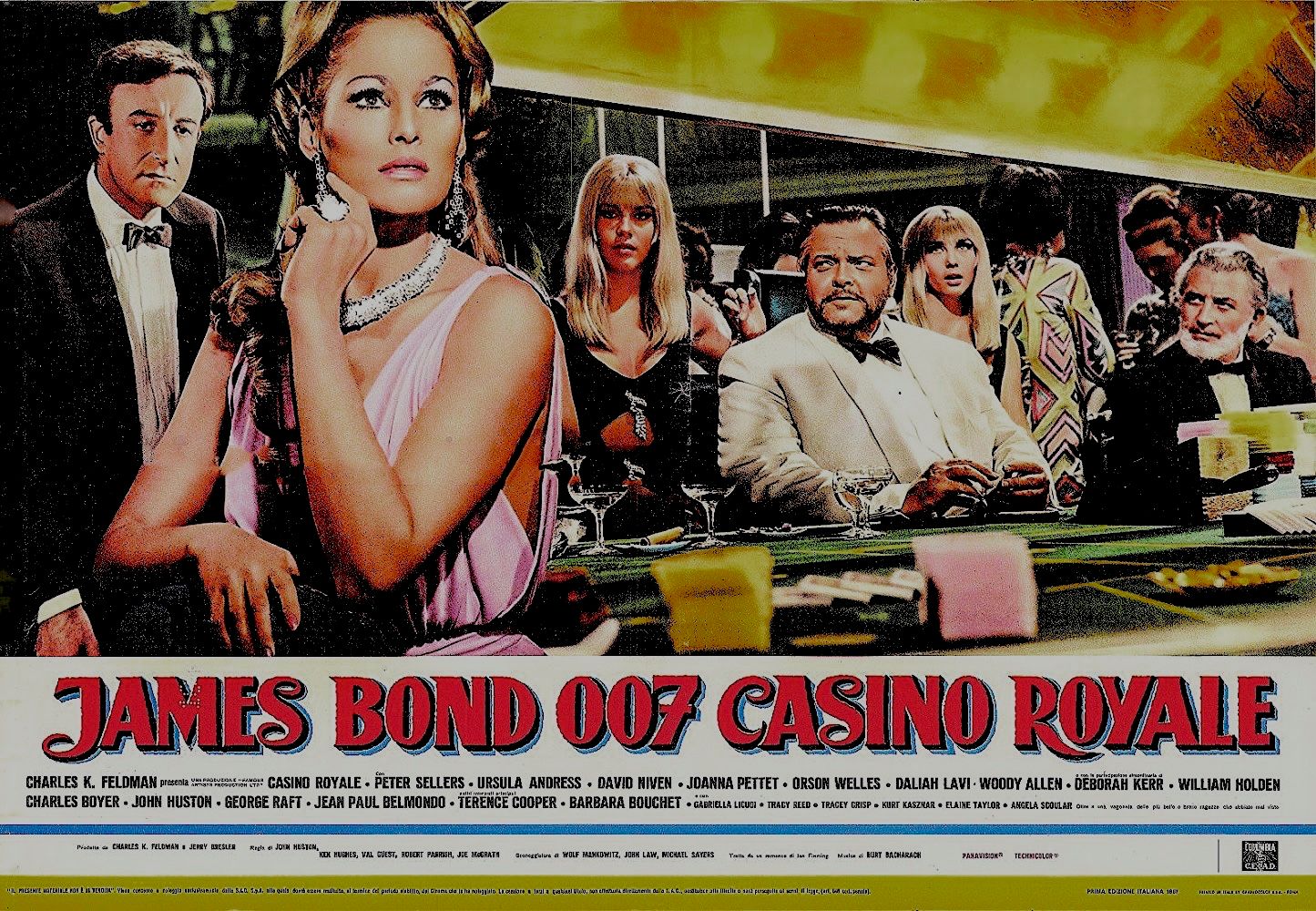 Sony Movies Casino Royale 1967 Was Released 51 Yrs Ago Today David Niven Plays The Original James Bond W Multiple Actors Masquerading As 007 Including Peter Sellers Orson Welles Is