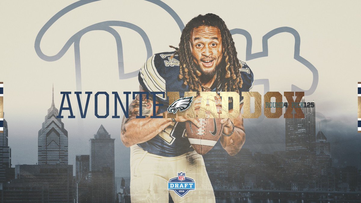 Congratulations to <a href="/2live_AM/">Avonte Maddox</a>!! We are proud of you!! #NFLDraft #PittMan #H2P