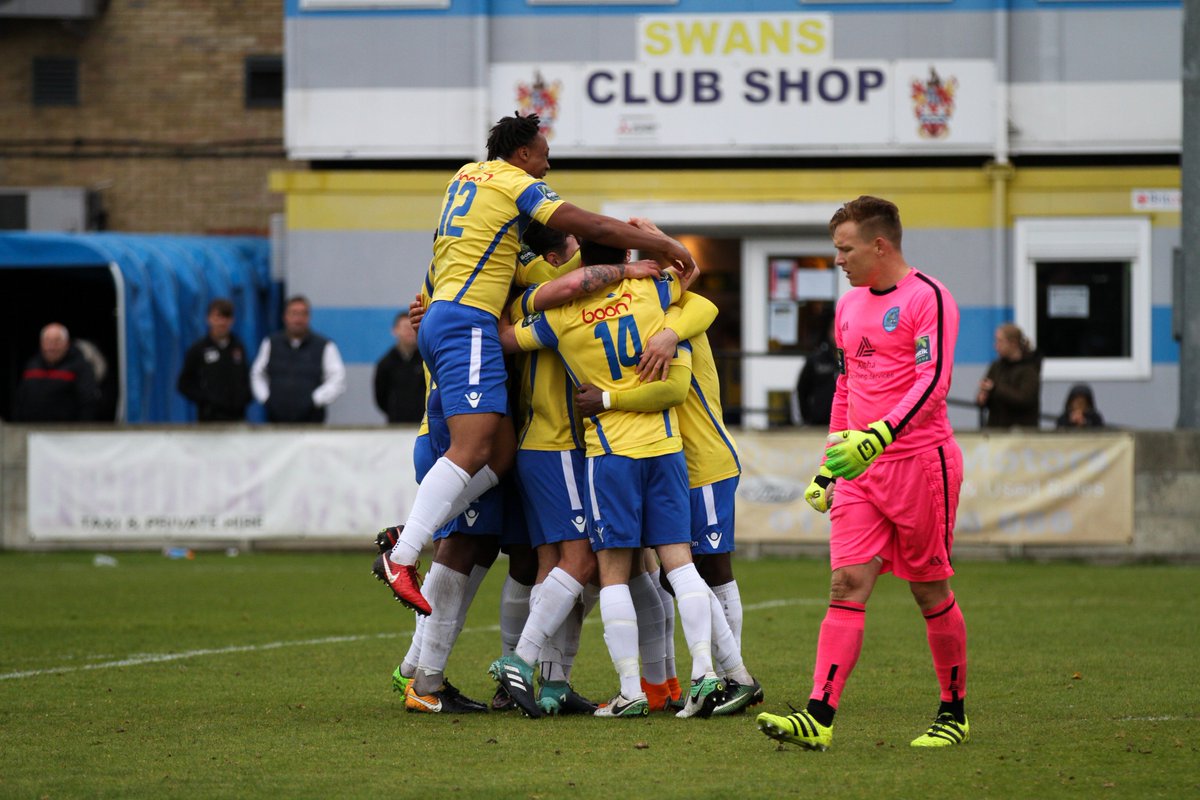 One happy team @StainesTownFC
