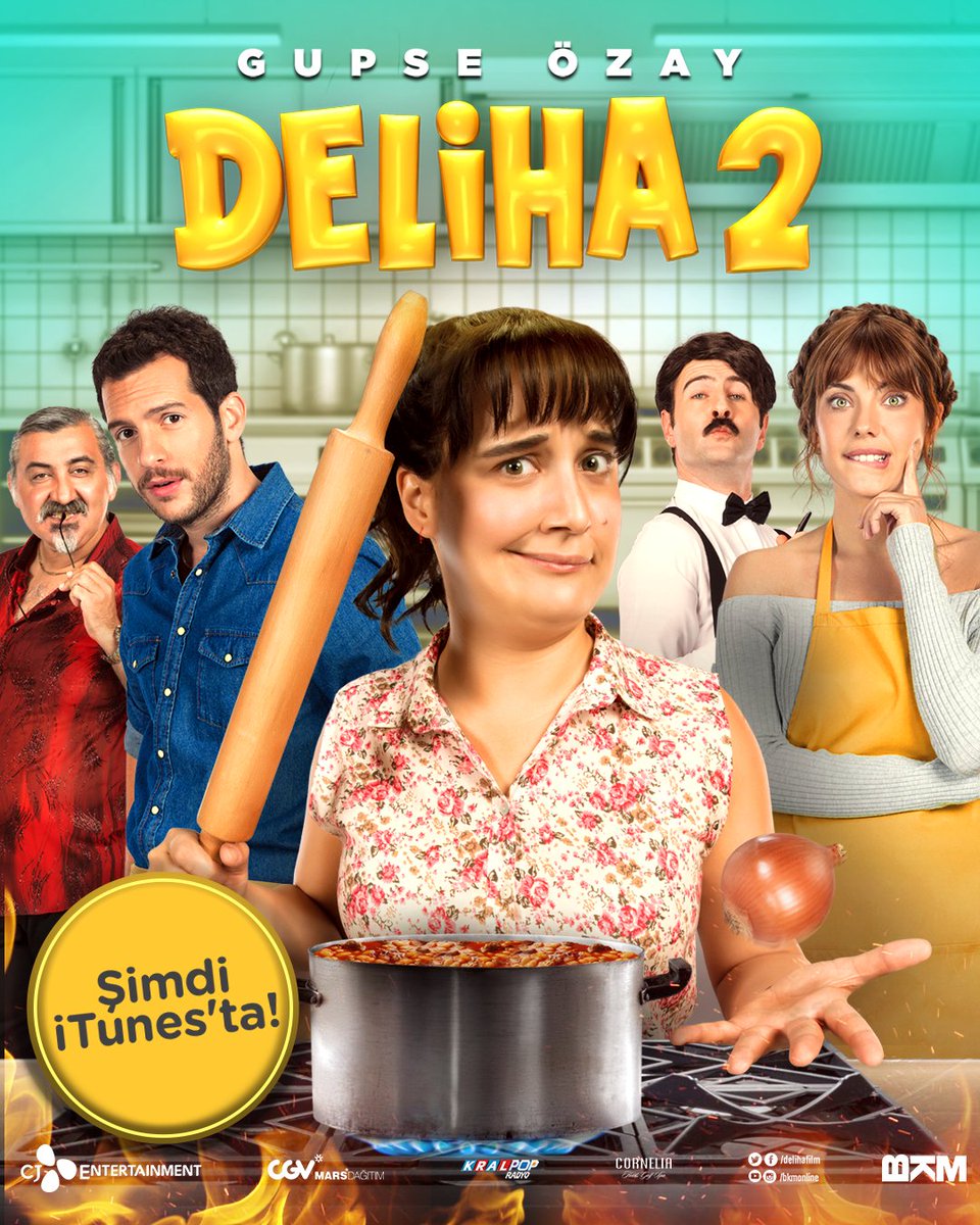 Mahallenin deli kızı başına dert açmaktan vazgeçmiyor! #Deliha2 şimdi iTunes'ta! 👩‍🍳

İzlemek için 👉 apple.co/2Flgc7O