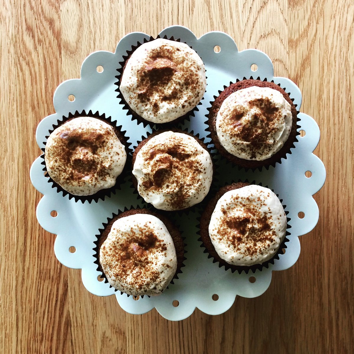 WhereTheresCake's tweet photo. Last week’s bakes went down well at the office!  Thanks @Hennyandjoes @tasteofbath #dirtychaicupcakes https://t.co/3m5ZArF87S