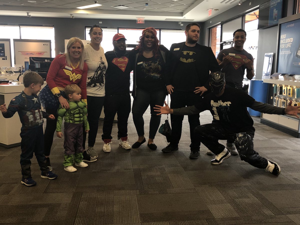 Just dropped off some VIBRANIUM at Easton Town #lifeatatt #OHPA #superherotakeovER
