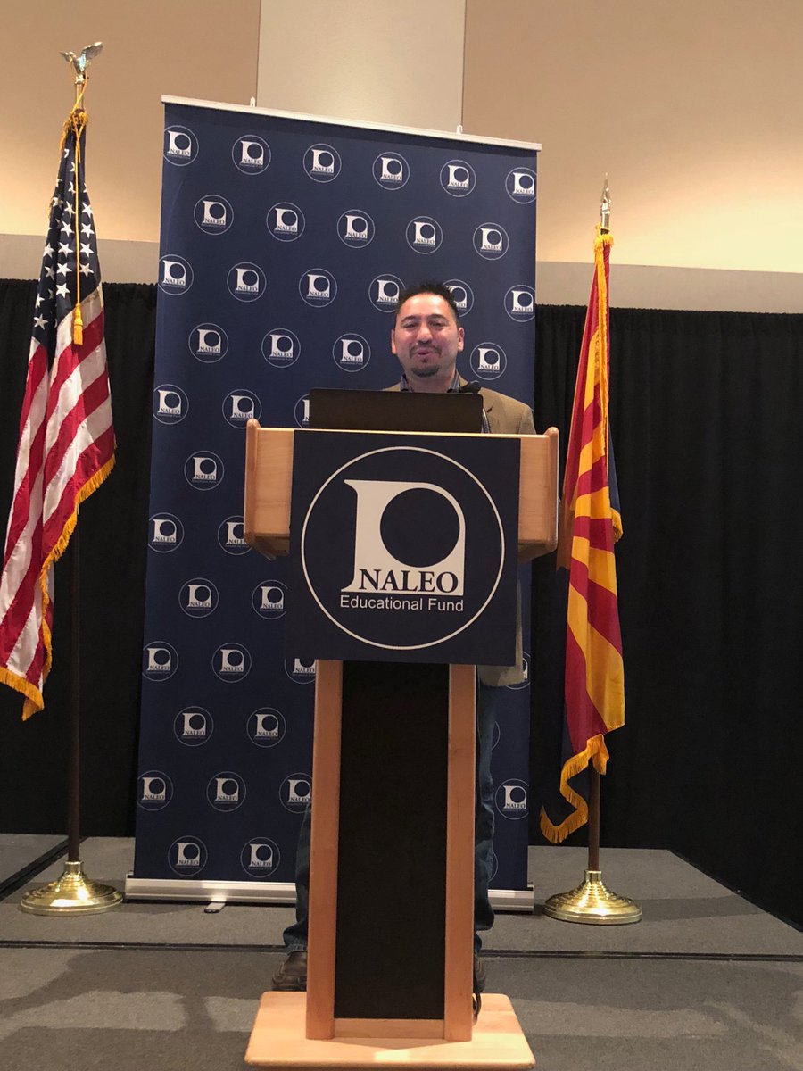 mari5ahernandez's tweet image. Excited to hear the people’s Senator @SenQuezada29 leading the discussion on AZ English Learners in ESSA #NALEOed #LD29