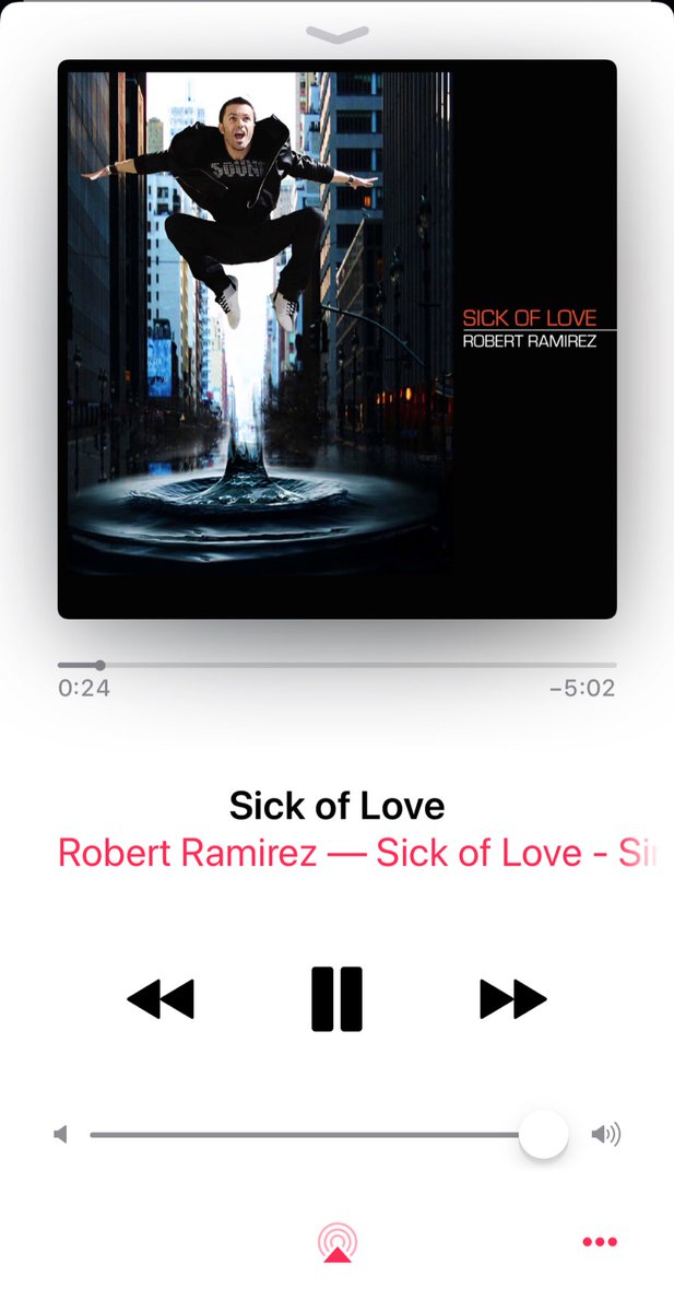 bubafonck's tweet photo. Una canción que prácticamente me hace volar!! #SickOfLove #RobertRamirez https://t.co/No1UNoXy3M
