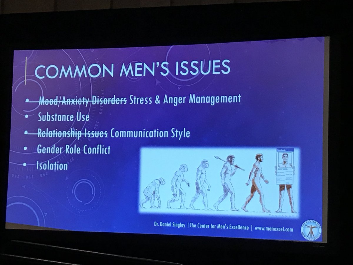 Engaging men in therapy with Tech at CPA Convention. #CPA18