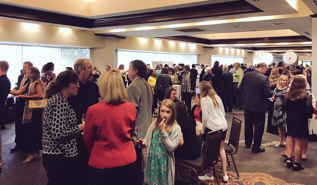 Packed house to celebrate #stem #ncsmt2018