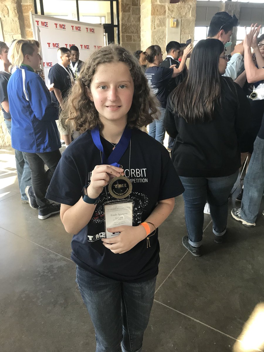 ROBODAVISWFISD's tweet photo. As one of the smaller groups we held our own at the @TAMESTEM state competition #IamWFISD #wfisdengineering @hhs https://t.co/sd4Z9h1iq6