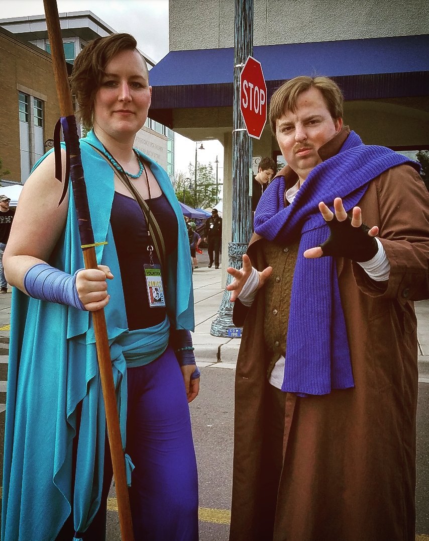 zentgeist's tweet photo. Went to my city's comic con today as Caleb and ended up seeing a Beau!
#criticalrole #themightynein #criticalrolecosplay #calebwidogast
#hobowizard
@VoiceOfOBrien https://t.co/trGU8f13uj
