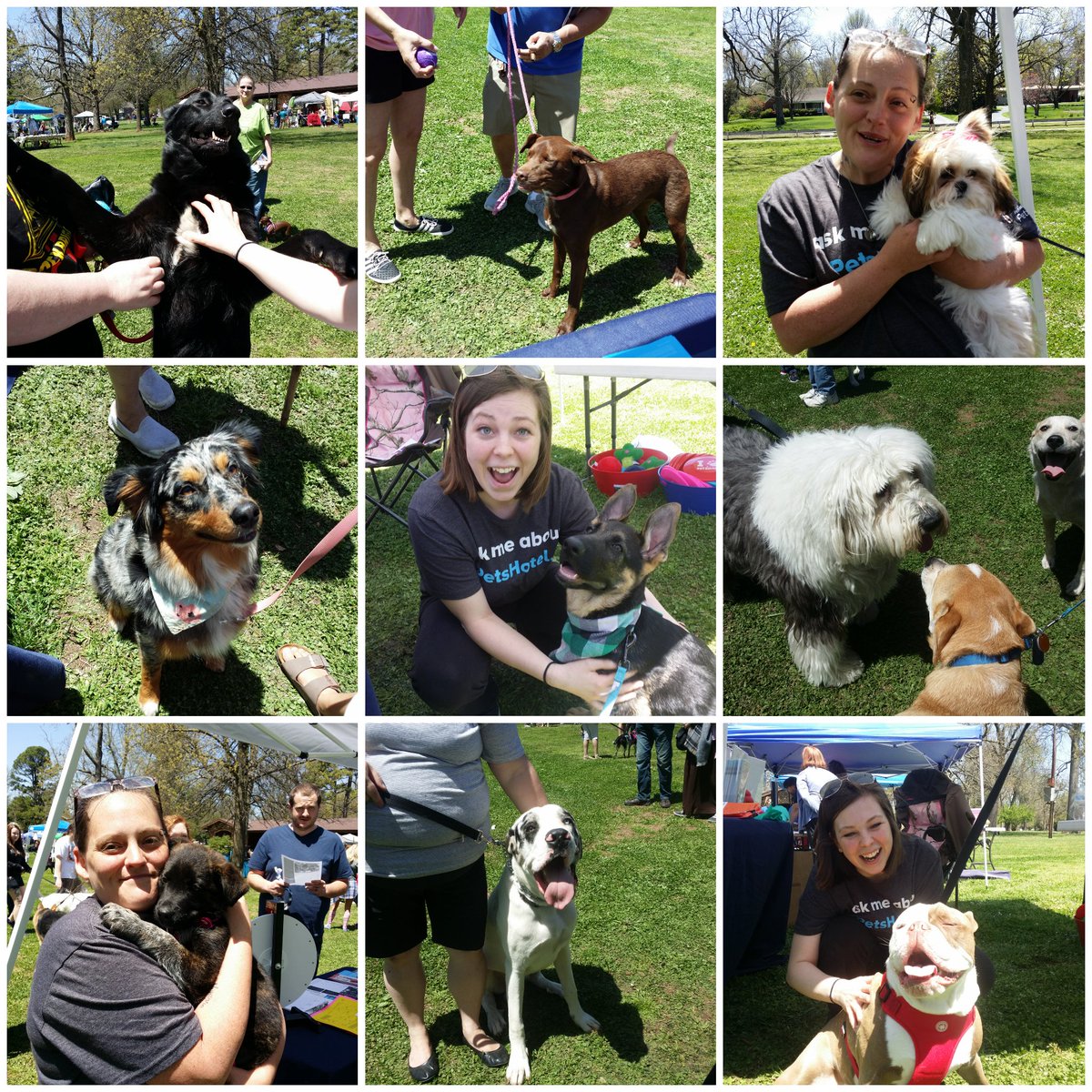 Marketing at Bark in the Park today! We had so much fun!! 😍 #inspiredbypets <a href="/RaySims571/">rsims</a> <a href="/JschroederJamie/">Jamie Schroeder</a>