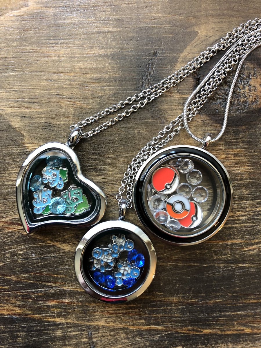 TaraSandsVO's tweet photo. New #pokemon floating charm lockets are on sale now in my shop at https://t.co/tfG8YHWRSq
#pikachu #bulbasaur #pokeball #charmander #squirtle #anime #animejewelry #geek #nerdgirl #fangirl #cosplay #livinglocket #floatingcharm #pokemongo #tarasands #loopedLA https://t.co/bk375mPUUM