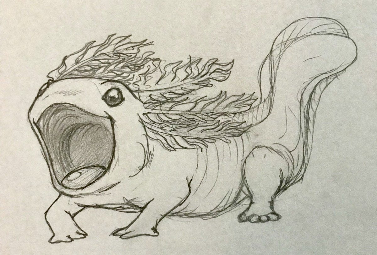Annubrius's tweet photo. @Modestviper I had to doodle him myself. So cute!! https://t.co/gO4jR2DZ6C