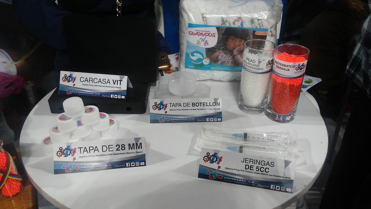 COVEPLAST's tweet photo. #ExpoVenezuelaPotencia te invitamos a visitar nuestro Stand en el Poliedro de Caracas donde podrás conocer nuestras potencialidades @MinPPIBES @Anuneznieves https://t.co/C8ZOSR9tCl