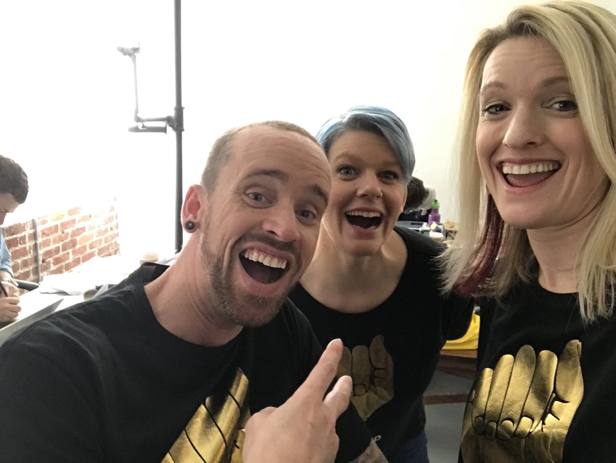 mezmalz's tweet photo. Fun day with team #theaslapp https://t.co/tBcCrh17vi