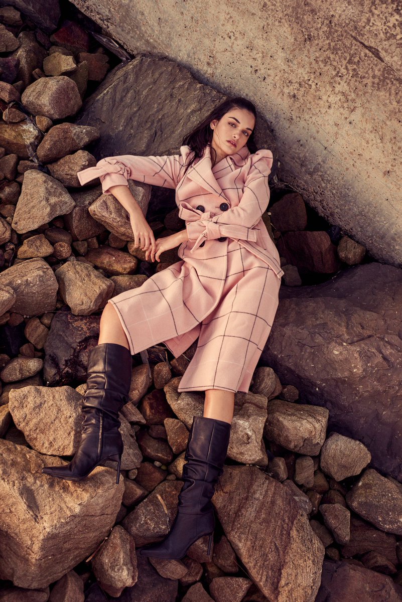 THE IN THE PINK COAT #ManningCartell #AW18 #LuxuriantEden