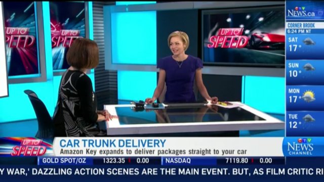 PetrinaGentile's tweet photo. So great #talkingcars #autotech #AI #Amazoncardelivery #MercedesAClass on #uptospeed with @ErinPaulCTV #CTVNewsChannel this afternoon! https://t.co/EtvRZK5mG5