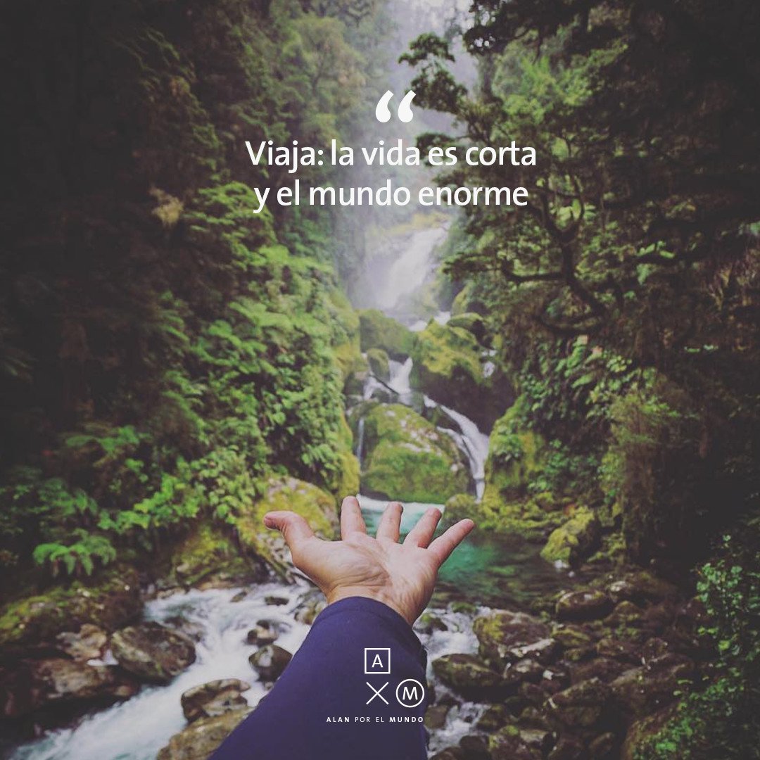 alanxelmundo's tweet photo. ¡Comiencen ahora! Planear un viaje es el primer paso para una gran aventura. https://t.co/iy4ZtOQ7d1