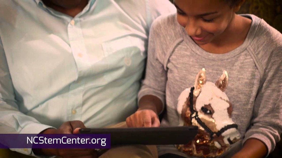 Just showed the promo for the NC STEM Center buff.ly/2HDWXIs #ncsmt2018