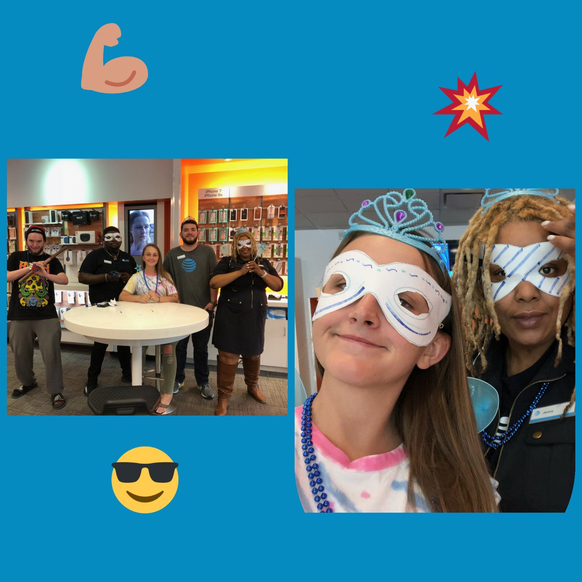 #superherotakeovER #att #winners #mightiest #regulators We even got the customers in on it and Katilyn on her day off!