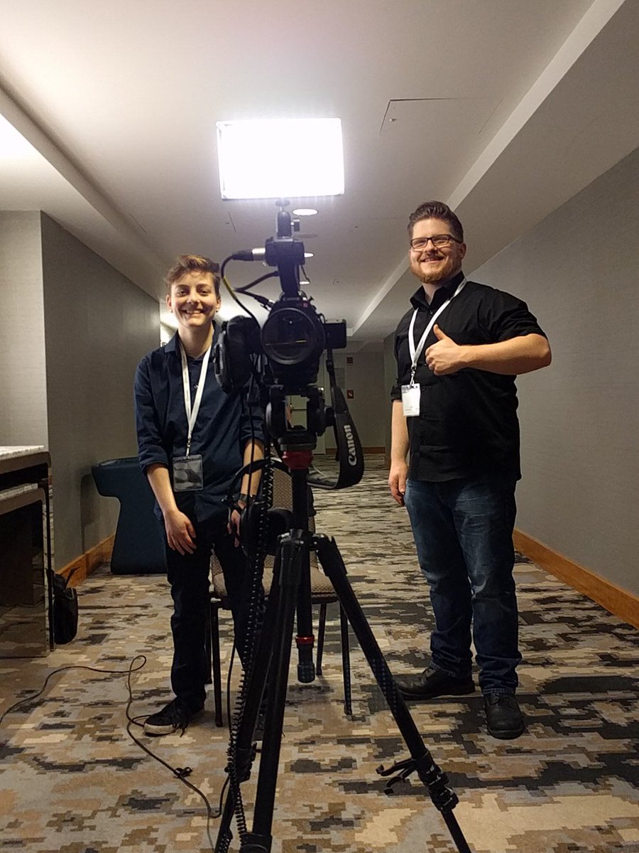 thestreetquant's tweet image. Our all-star @quantopian film crew. #quantcon
