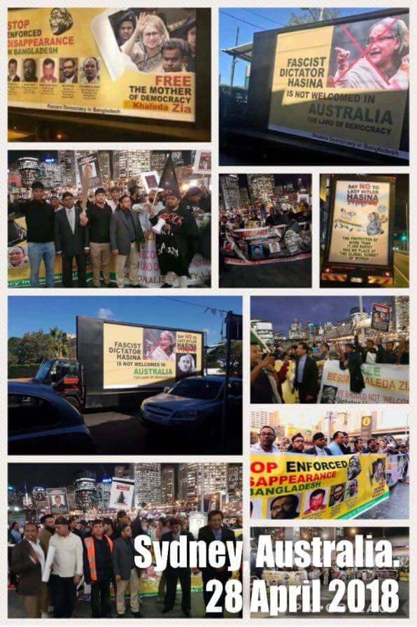 ShimulVaijan's tweet photo. #DictatorHasina 
#LeaderofProstituteHasina
#KillerHasina
#GoBackHasina
#GoBack2India
#WeHateHasina
Thank you very very much to Australian BNP. 
You are making the history against lady #Hitler #Hasina.
We love #KhaledaZia
#FreeKhaledaZia https://t.co/oOfGycOyap