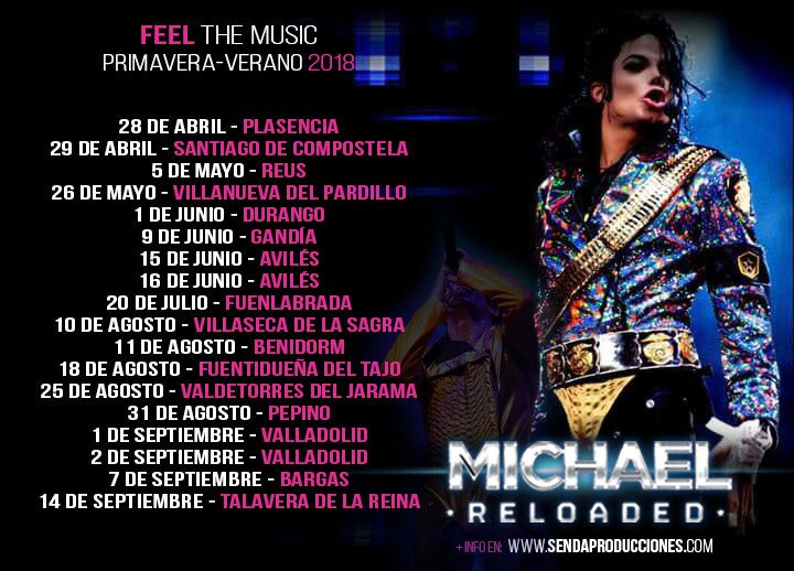 Michaelreloadad's tweet photo. Nos vemos en alguna de estas localidades??? https://t.co/ybP9qQ2yD1